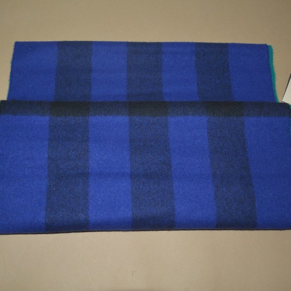 NWT BURBERRY MERINO WOOL CASHMERE NOVA CHECK SCARF SNOOD - Picture 1 of 5